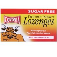 covonia sugar free double impact lozenges