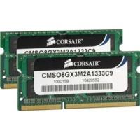 Corsair 8GB Kit SO-DIMM DDR3 PC3-10600 (CMSO8GX3M2A1333C9) CL9