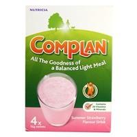 Complan Nutricia Summer Strawberry Flavour Drink 4x55g sachets