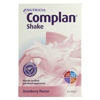 Complan Shake Strawberry Flavour 4 x 57g sachets