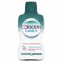 Corsodyl Daily Mouthwash - Fresh Mint - Alcohol Free 500ml