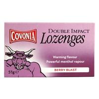 Covonia Double Impact Lozenges Berry Blast 51g