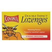 Covonia Double Impact Lozenges Strong Original 51g
