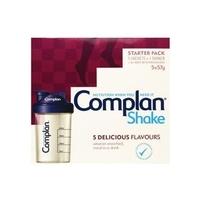 complan shake starter pack 5 sachets 1 shaker