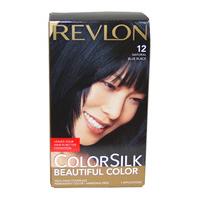 colorsilk beautiful color 12 natural blue black 1 application hair col ...