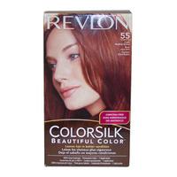 ColorSilk Beautiful Color #55 Light Reddish Brown 1 Application Hair Color