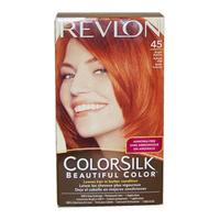 ColorSilk Beautiful Color #45 Bright Auburn 1 Application Hair Color