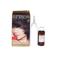 colorsilk beautiful color 20 brown black 2n 1 application hair color