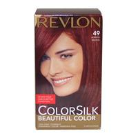 ColorSilk Beautiful Color #49 Auburn Brown 1 Application Hair Color