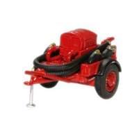 Coventry Climax Pump Trailer Red