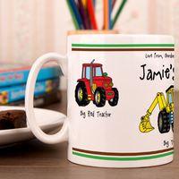 Construction Theme Mug