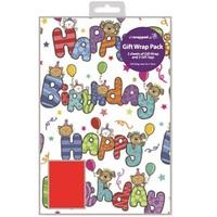 Colourful Birthday Gift Wrap