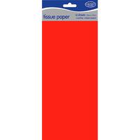 county tissue papers 12 packs x 10 sheets orange