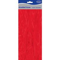 County 6 Pack Shredded Tissue - Red