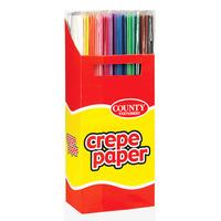 County Crepe Papers Box - Assorted Colours
