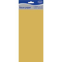 County Tissue Papers 12 Packs X 5 Sheets - Gold
