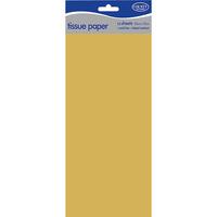 county tissue papers 12 packs x 5 sheets gold