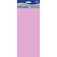 County Tissue Papers 12 Packs X 10 Sheets - Pink