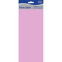 county tissue papers 12 packs x 10 sheets pink