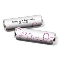 Contemporary Heart Candy Roll Wrap