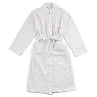 Cotton Kimono Men\'s Robe - White