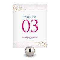 Contemporary Vintage Table Numbers