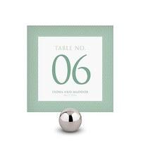 Contemporary Vintage Square Table Numbers