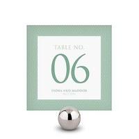 contemporary vintage square table numbers