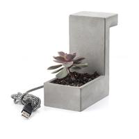 Concrete Desk Blok Lamp