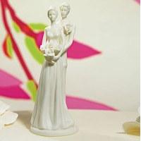 Contemporary Bride & Groom Figurine - Small