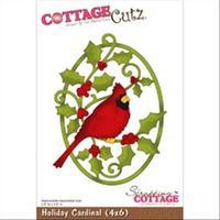 CottageCutz Die with Foam - Holiday Cardinal 273127