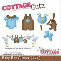 CottageCutz Die W/Foam -Baby Boy Clothes 264943