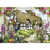 Country Cottage Collection No 1 Rose Cottage Jigsaw Puzzle