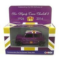 Corgi Commemorative Die-cast Souvenir Classic Mini - The 90th Birthday Of Hm