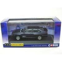 corgi 143 audi quattro 20 valve mk2 car model nordic blue metallic