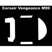 corepad skatez replacement mouse feet for corsair vengeance m90 cs2823 ...