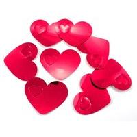 Confetti Hearts Red