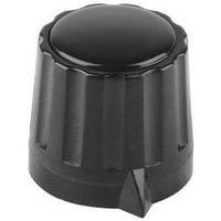 Control knob Black (Ø x H) 36 mm x 18.5 mm Mentor KNOEPFE 1 pc(s)