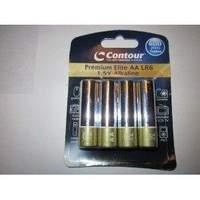 Contour Premium Elite AA LR6 1.5V Alkaline Battery - 4