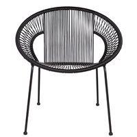 COCKTAIL SLING GARDEN CHAIR in Black
