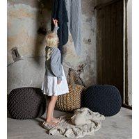 COUNTRY KNITTED STOOL & TABLE in Hemp