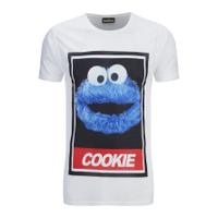 Cookie Monster Men\'s Street Cookie Monster T-Shirt - White - L