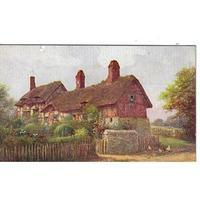 Colour postcard of Anne Hathaways Cottage, Stratford-on-AvonPC