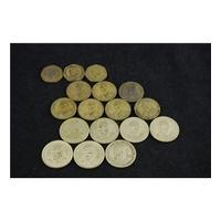 Collection of 17 Tanzania/Zanzibar Shillings
