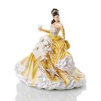 Congratulations Figurine with 24ct gold