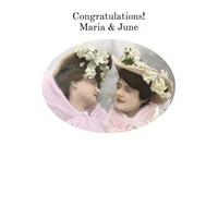 congrats ladies civil partnership card ct1060