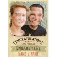 Congratulations | Photo Engagement Card