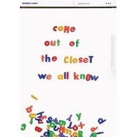 come out of the closet everyday card