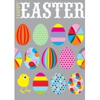Colourful Eggs | Easter Cards