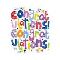Colourful | Congratulations Card